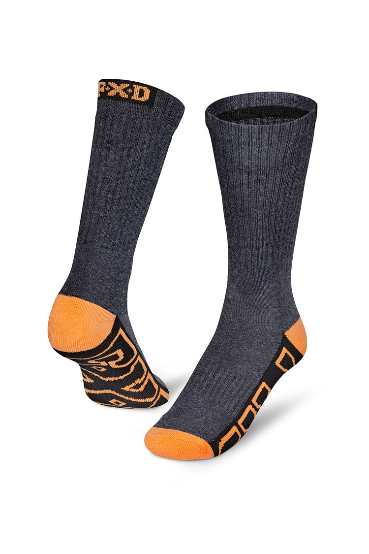 FXD SK-1 5PK JERSEY KNIT WORK SOCK ASSORTED