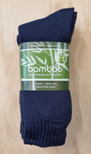 BAMBOO TEXTILES EXTRA THICK MENS SOCKS 3-PACK