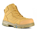 BATA 80487047 BAZZA LOW LEG ZIP SAFETY BOOTS WHEAT