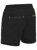 BISLEY WORKWEAR BSH1331 FLX & MOVE 4-WAY STRETCH ELASTIC WAIST SHORTS