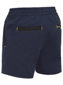 BISLEY WORKWEAR BSH1331 FLX & MOVE 4-WAY STRETCH ELASTIC WAIST SHORTS