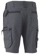 BISLEY WORKWEAR BSHC1330 FLX & MOVE STRETCH UTILITY ZIP CARGO SHORT