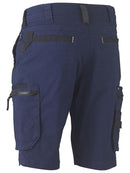 BISLEY WORKWEAR BSHC1330 FLX & MOVE STRETCH UTILITY ZIP CARGO SHORT