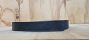 BUCKLE VELMEC 35MM VELCRO LEATHER BELT BLACK