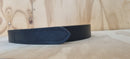 BUCKLE VELMEC 35MM VELCRO LEATHER BELT BLACK