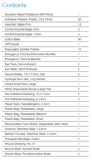 FASTAID FAR1V30 - R1 VEHICLE MAX SOFT PACK FIRST AID KIT
