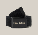 YK FOUNDATIONS WEBBING BELT BLACK - L