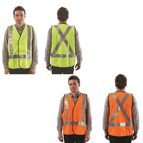 PRO CHOICE DAY/NIGHT HIGH VISIBILITY SAFETY VEST - X CONFIG