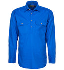 RITEMATE RM200CF PILBARA MENS CLOSED FRONT LONG SLEEVE SHIRT