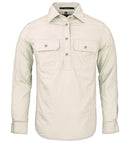 RITEMATE RM300CF PILBARA WOMENS CLOSED FRONT LONG SLEEVE SHIRT