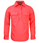 RITEMATE RM300CF PILBARA WOMENS CLOSED FRONT LONG SLEEVE SHIRT