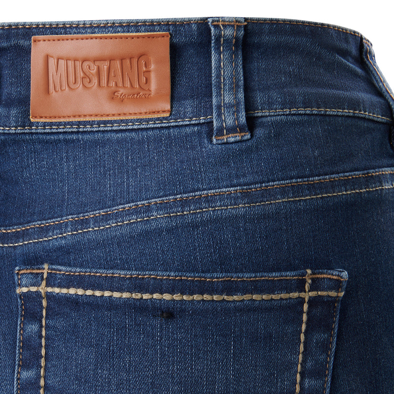 MUSTANG SIGNATURE WOMENS BOOTCUT JEANS