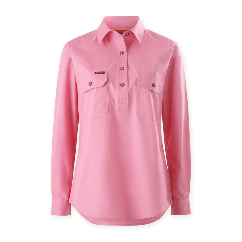 MUSTANG SIGNATURE WOMENS CLOSED FRONT SHIRT