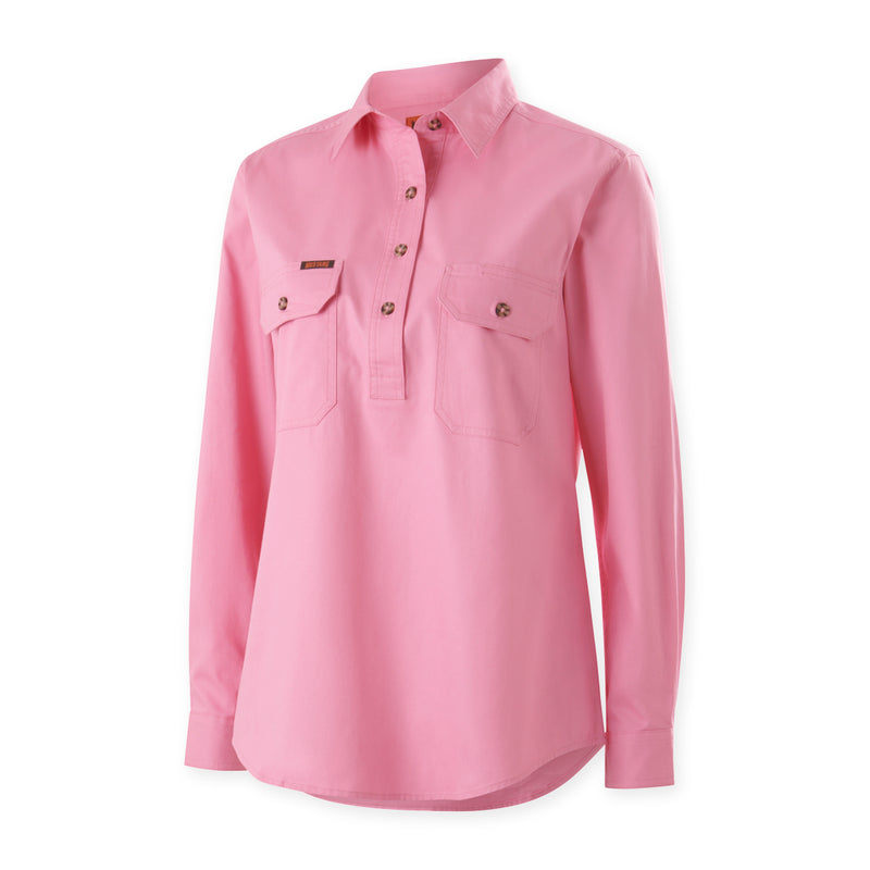 MUSTANG SIGNATURE WOMENS CLOSED FRONT SHIRT