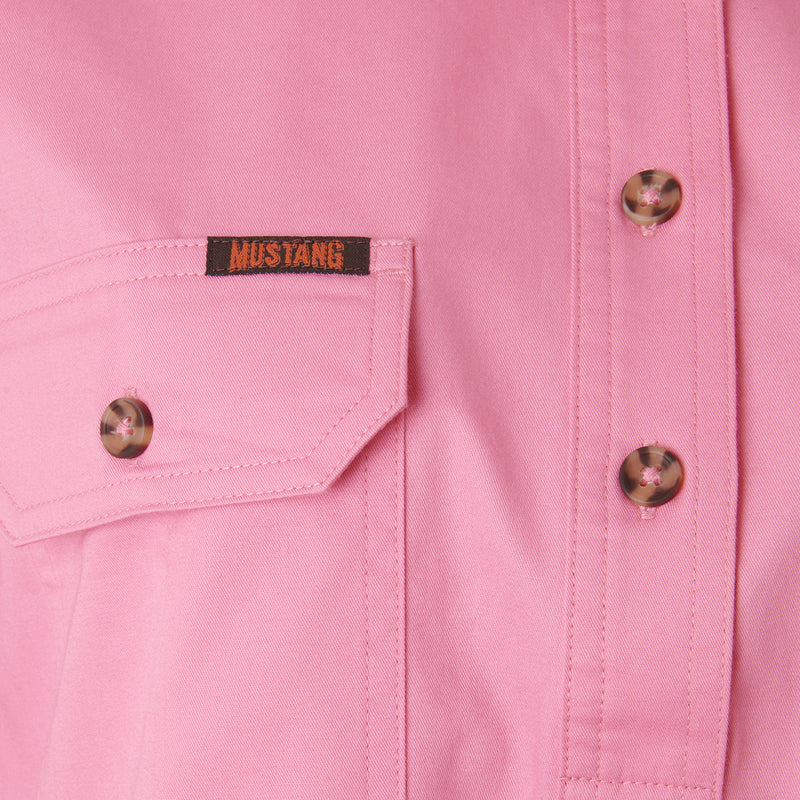 MUSTANG SIGNATURE WOMENS CLOSED FRONT SHIRT