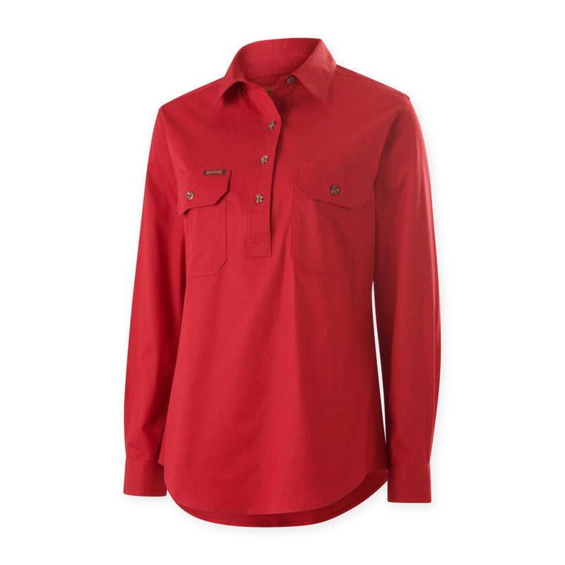 MUSTANG SIGNATURE WOMENS CLOSED FRONT SHIRT