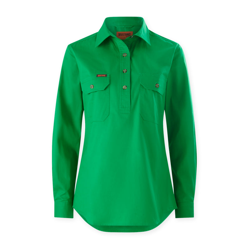 MUSTANG SIGNATURE WOMENS CLOSED FRONT SHIRT