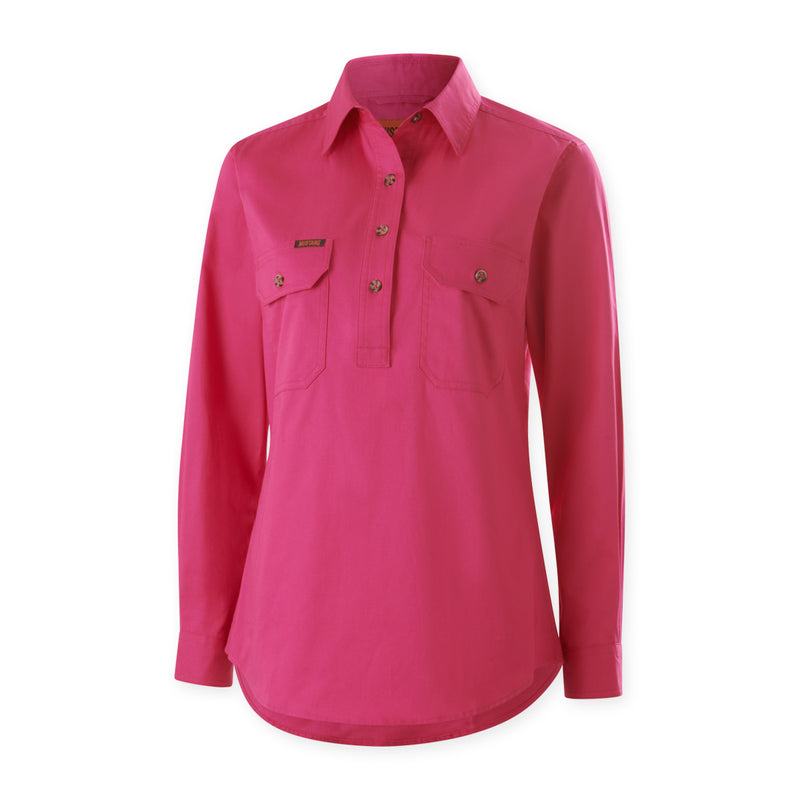 MUSTANG SIGNATURE WOMENS CLOSED FRONT SHIRT