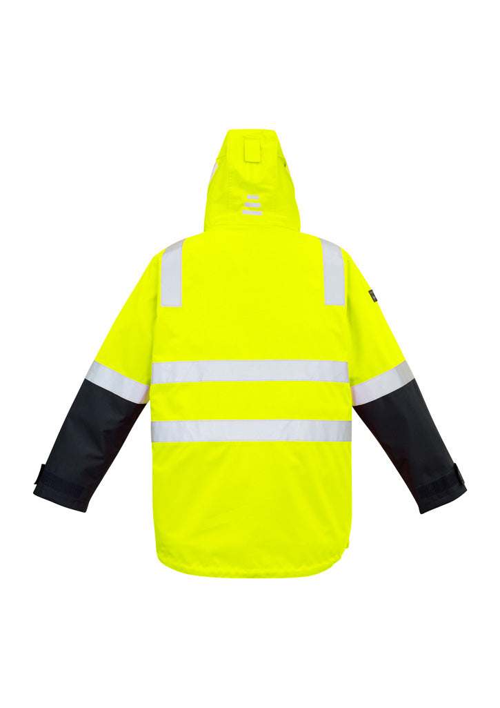 SYZMIK ZJ532 MENS HI VIS 4 IN 1 WATERPROOF JACKET