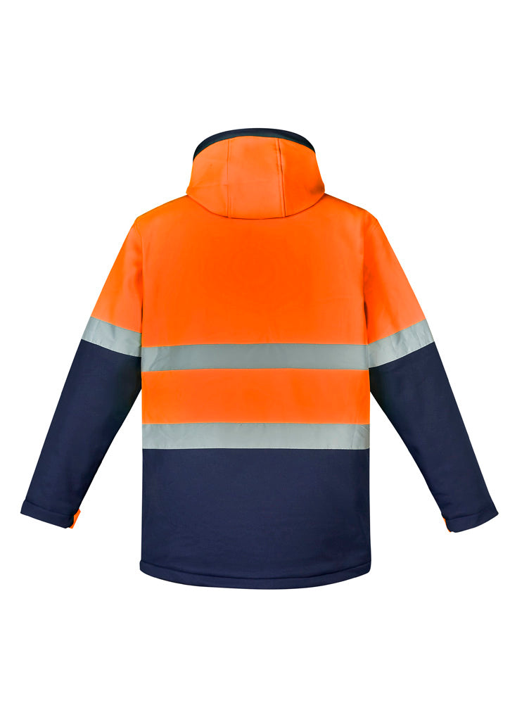 SYZMIK ZJ553 UNISEX HI VIS ANTARCTIC SOFTSHELL TAPED JACKET