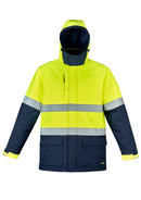 SYZMIK ZJ553 UNISEX HI VIS ANTARCTIC SOFTSHELL TAPED JACKET