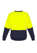SYZMIK ZT475 UNISEX HI VIS CREW SWEATSHIRT