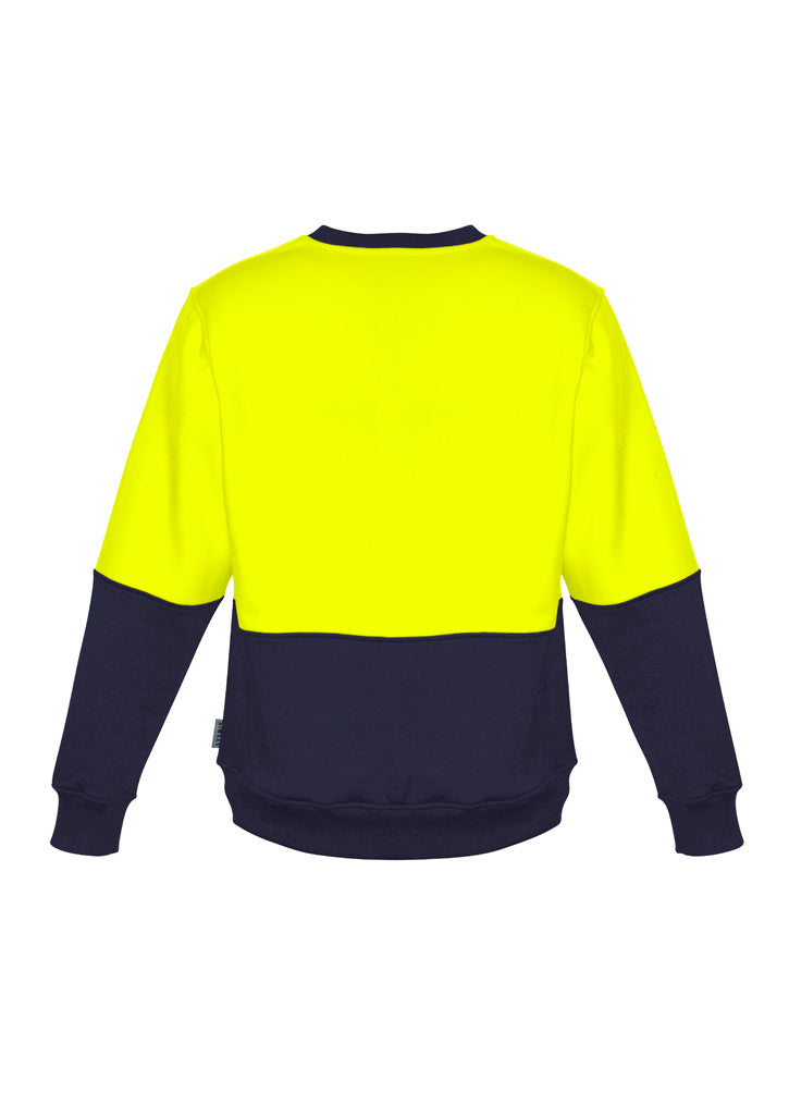 SYZMIK ZT475 UNISEX HI VIS CREW SWEATSHIRT