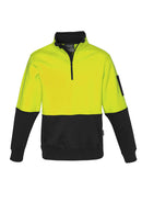 SYZMIK ZT476 UNISEX HI-VIS HALF ZIP PULLOVER