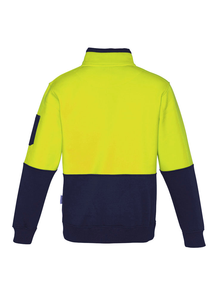 SYZMIK ZT476 UNISEX HI-VIS HALF ZIP PULLOVER