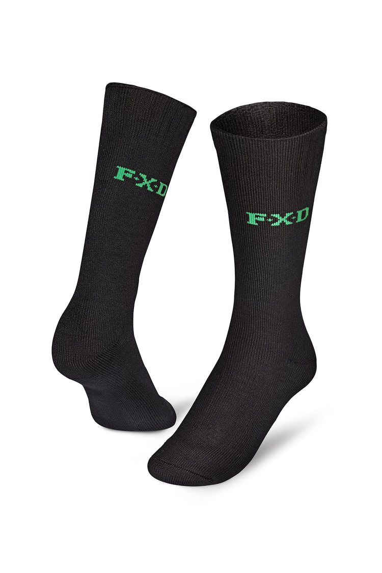 FXD SK-5 2PK BAMBOO WORK SOCK ASSORTED