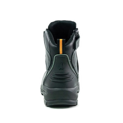 BISON XT ZIP SIDE LACE UP SAFETY WORK BOOT